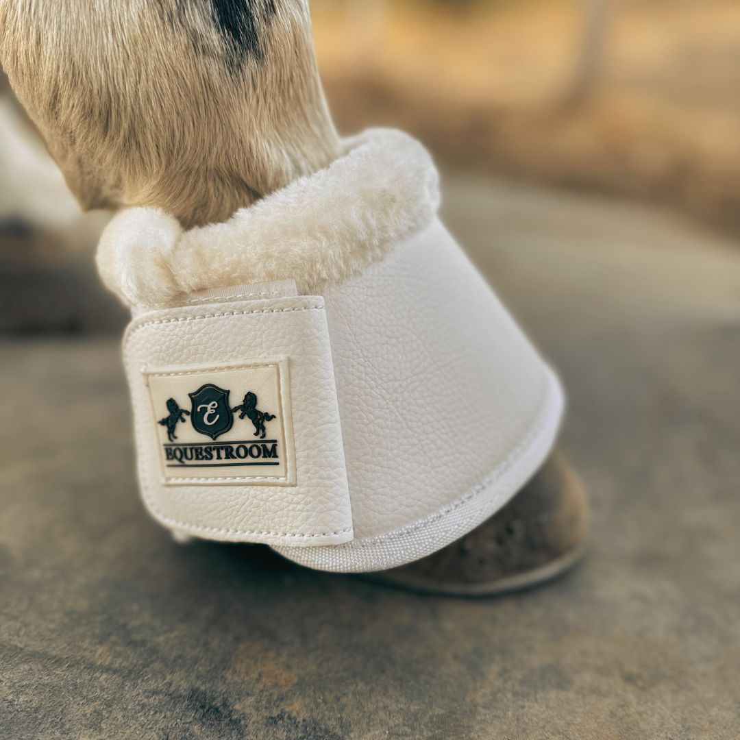 B&W - White Bell Boots