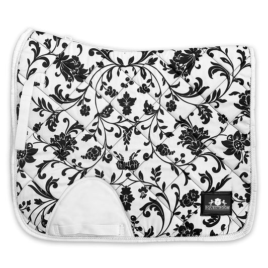 B&W - Floral Saddle Pad