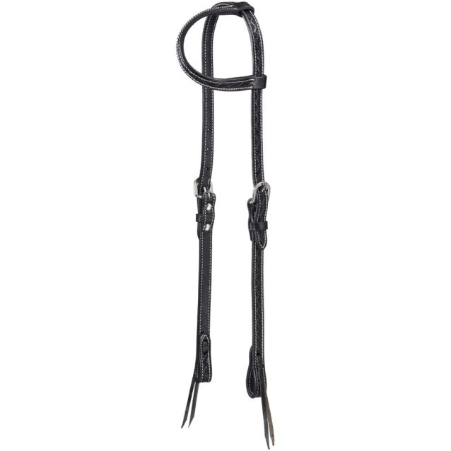 Royal King Zig Zag Tooled Ear Headstall