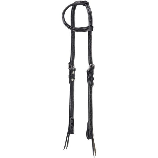 Royal King Zig Zag Tooled Ear Headstall