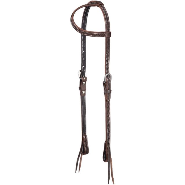 Royal King Zig Zag Tooled Ear Headstall