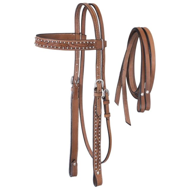 Royal King Braden Collection Pony Headstall with Reins