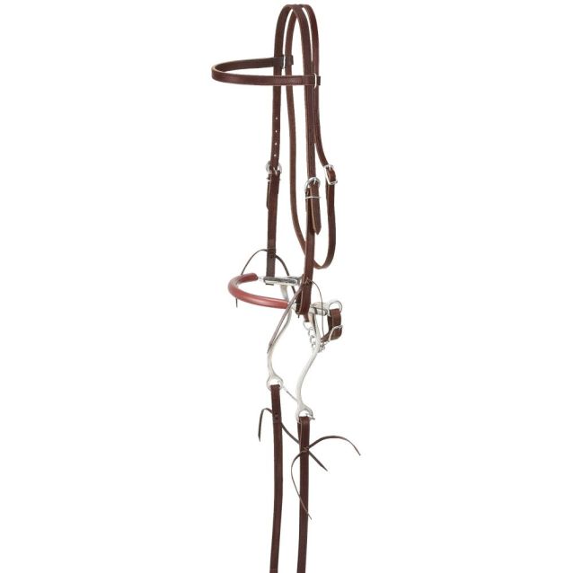King Series Browband Bridle with Hackamore