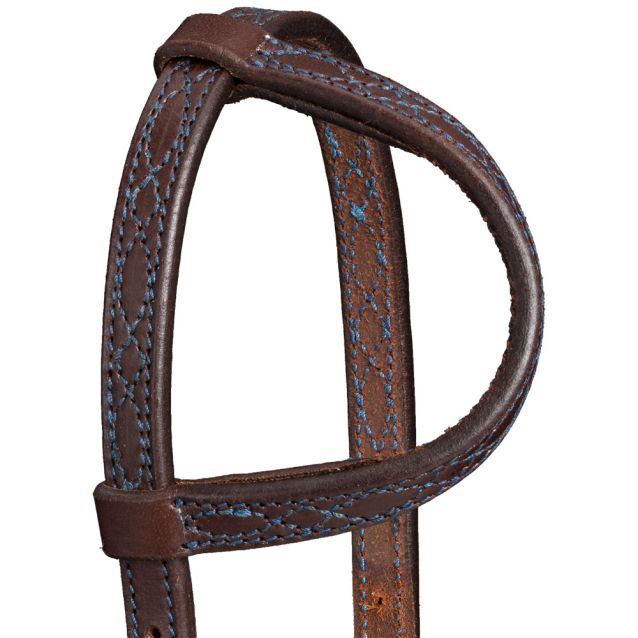 Tough-1 Colored Thread Single Ear Headstall