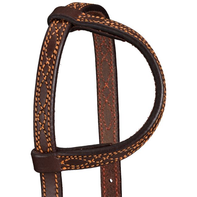 Tough-1 Colored Thread Single Ear Headstall