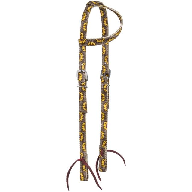 Tough1 Sunflower Nylon Ear Headstall