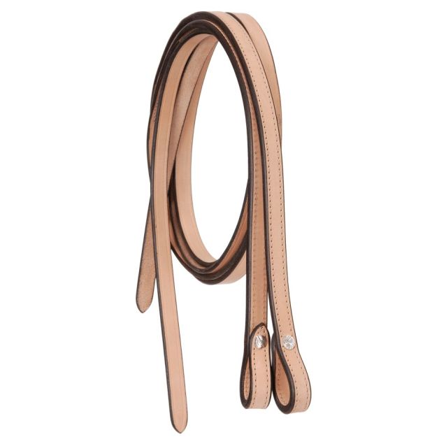 Royal King Double-Stitched Leather Split Reins