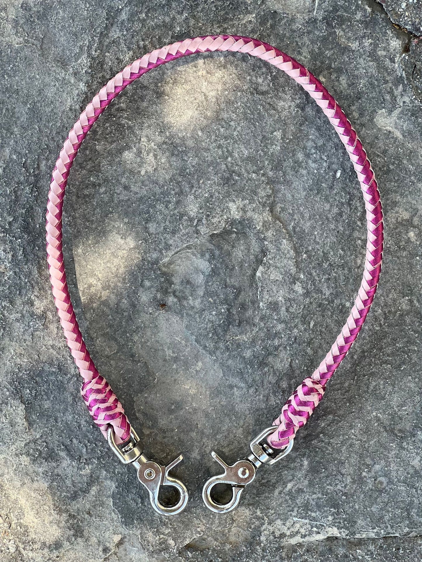 Hand braided strap (CLUTCH (22")& SHOULDER (38") LENGTHS! )