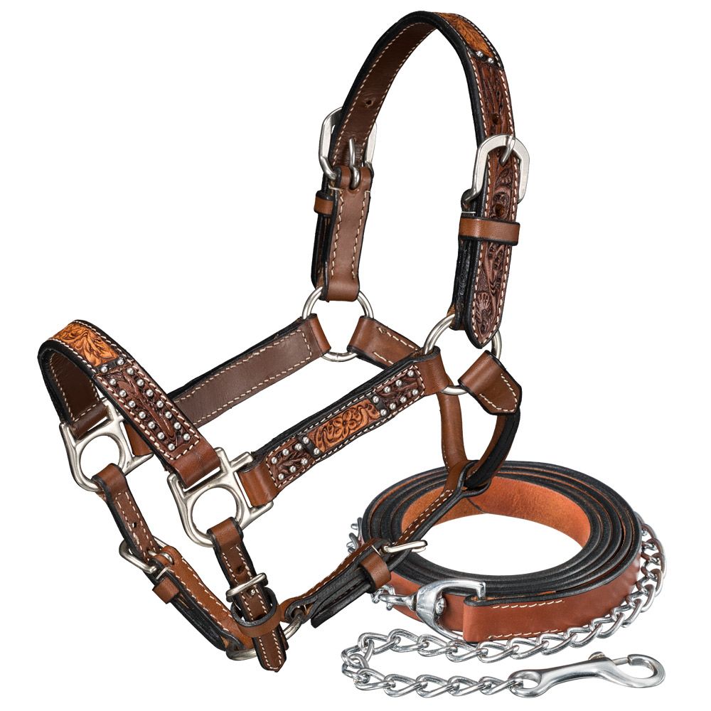 Royal King Mini Cow Puncher Halter with Lead