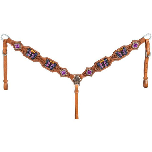 Silver Royal Butterfly Breastcollar