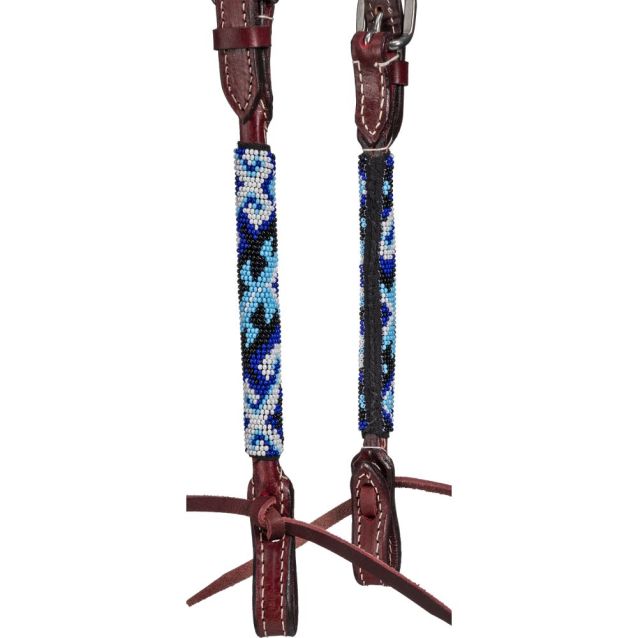 Royal King Montana Beaded Single Ear Headstall