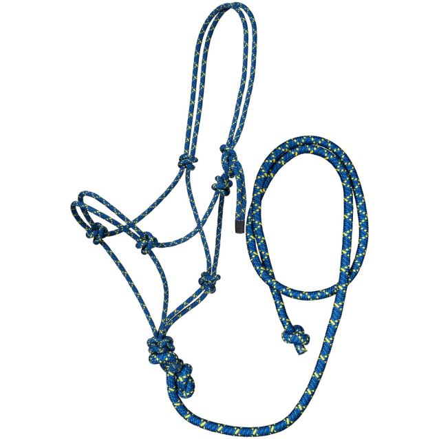 Tough1 Tri-Color Rope Halter with Lead – Lazy B Western Wear & Tack