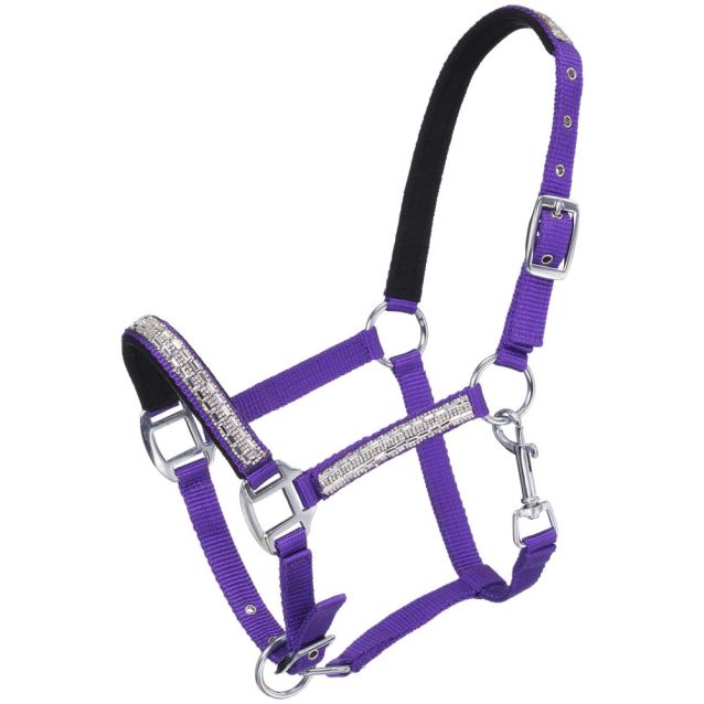 Tough-1 Nylon Miniature Halter with Crystals
