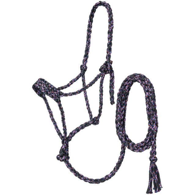 Tough-1 Premium Mule Tape Halter with Lead Funfetti