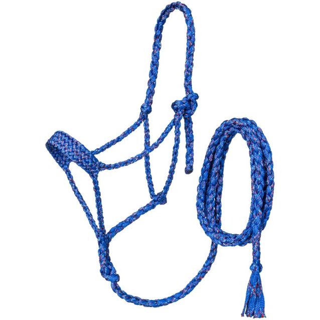 Tough-1 Premium Mule Tape Halter with Lead Funfetti