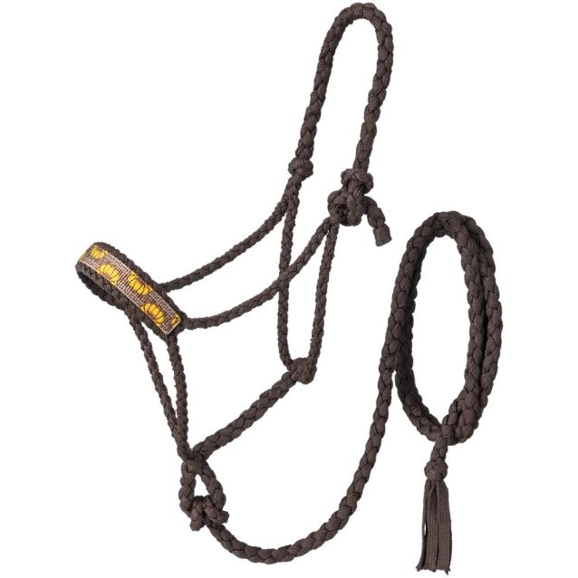 Tough-1  Overlay Mule Tape Halter with Lead