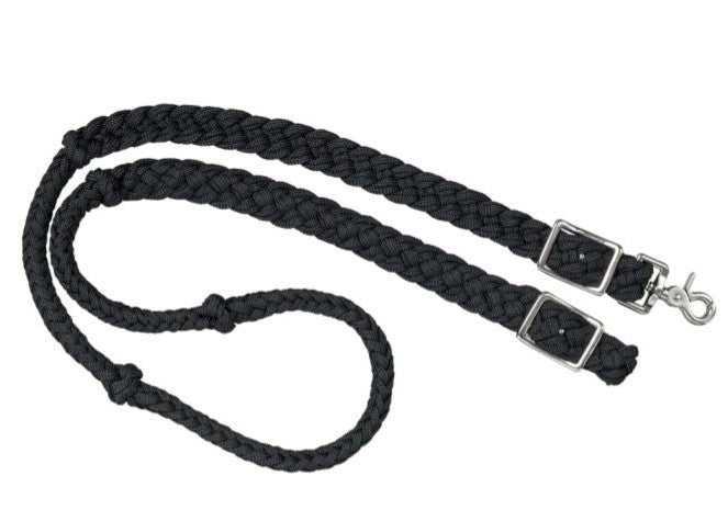Tough-1 Mini Deluxe Knotted Cord Roping Reins