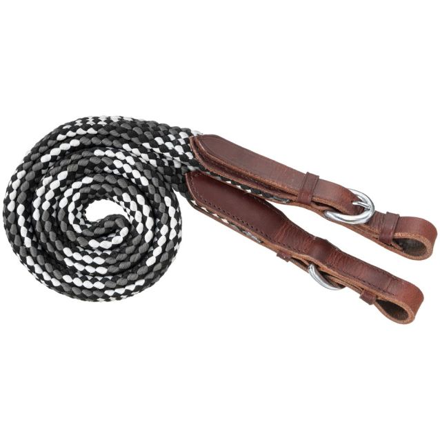 Tough-1 5ft Flat Braided Trail Reins