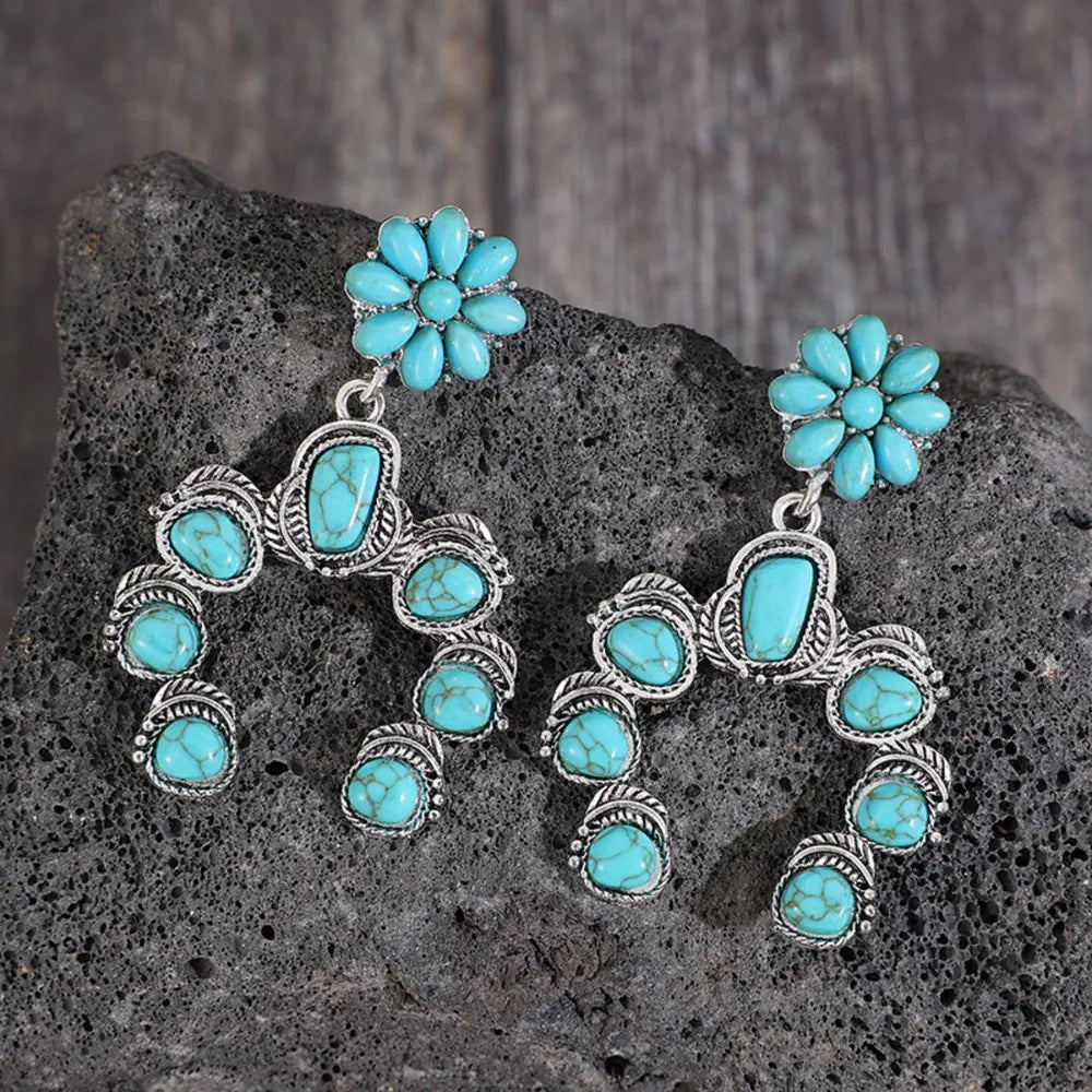 Turquoise Dangle Earrings
