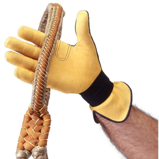 Tough-1 Men's Cowhide Rodeo Glove