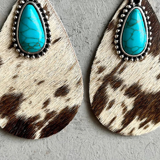 Turquoise Teardrop Earrings - 3 Styles
