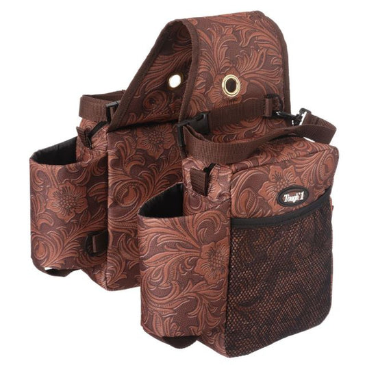 Tough-1 Saddle Bag with Bottle Holder in Prints