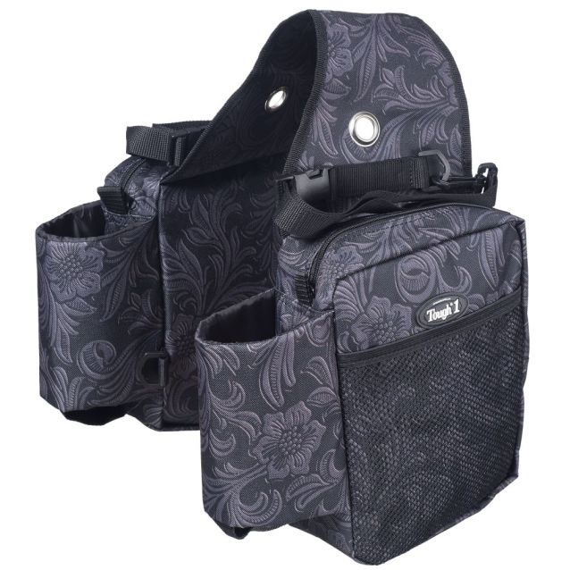Tough-1 Saddle Bag with Bottle Holder in Prints