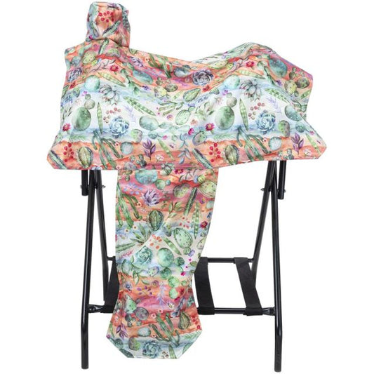 Tough-1 Cactus Western Total Saddle Cover