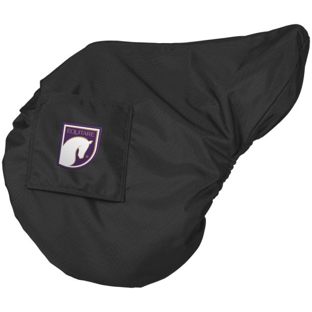 Black English Saddle Cover