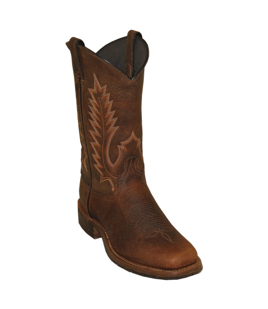 Mens Abilene 11″ Tan Bison Stockman Heel