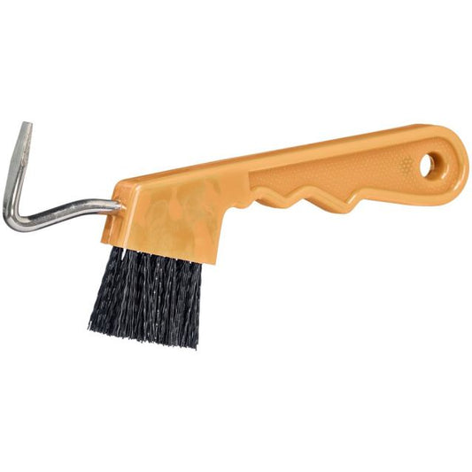 Tough-1 Easy Grip Hoof Pick/Brush Combination
