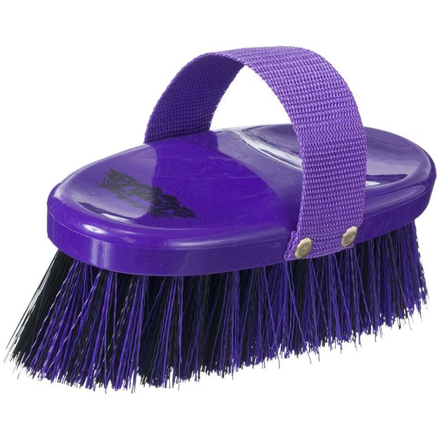 Tough1 Comfort Grip Angled Medium and Soft Bristle Brush