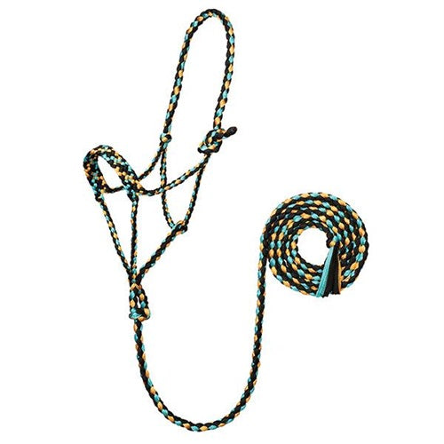 Weaver Braided  Mule Tape Halter with 6' Lead