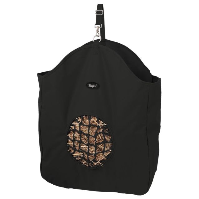 Tough-1 Nylon Hay Bag with Round Net Front