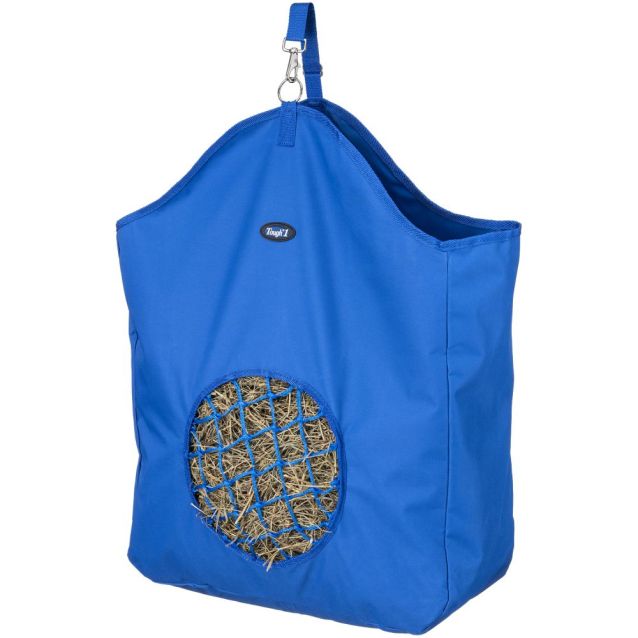 Tough-1 Nylon Hay Bag with Round Net Front