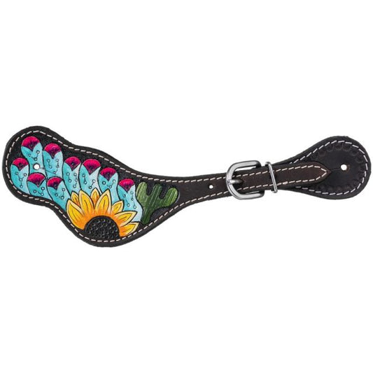 Tough-1 Sunflower and Cactus Spur Straps