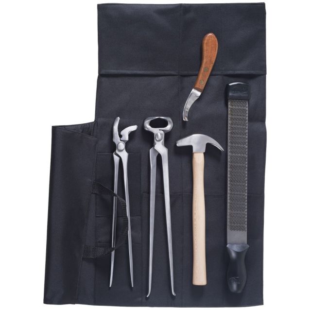 Tough-1 Professional 7-Piece Farrier Kit with Case