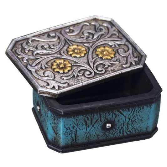 Turquoise Trinket Box