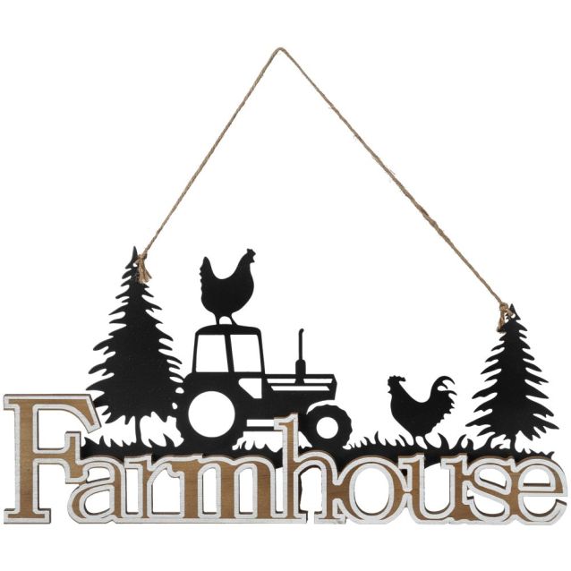 Wood "Farmhouse" Decorative Sign