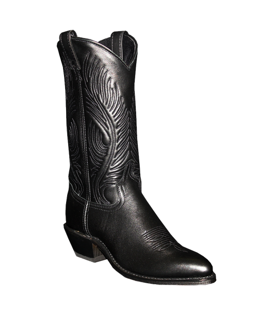 Ladies Abilene 11" Black J-Toe 9050