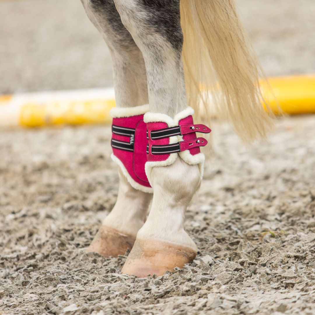 Raspberry Fizz Open-front Boots