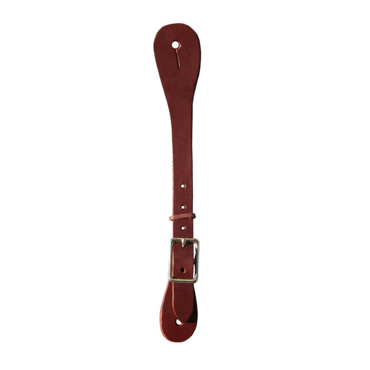 387-L Men's spur straps latigo leather