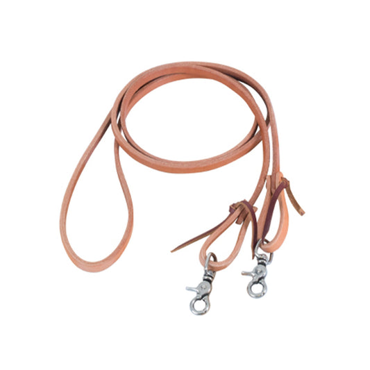 738-HL 1/2" Roping rein harness leather with snaps