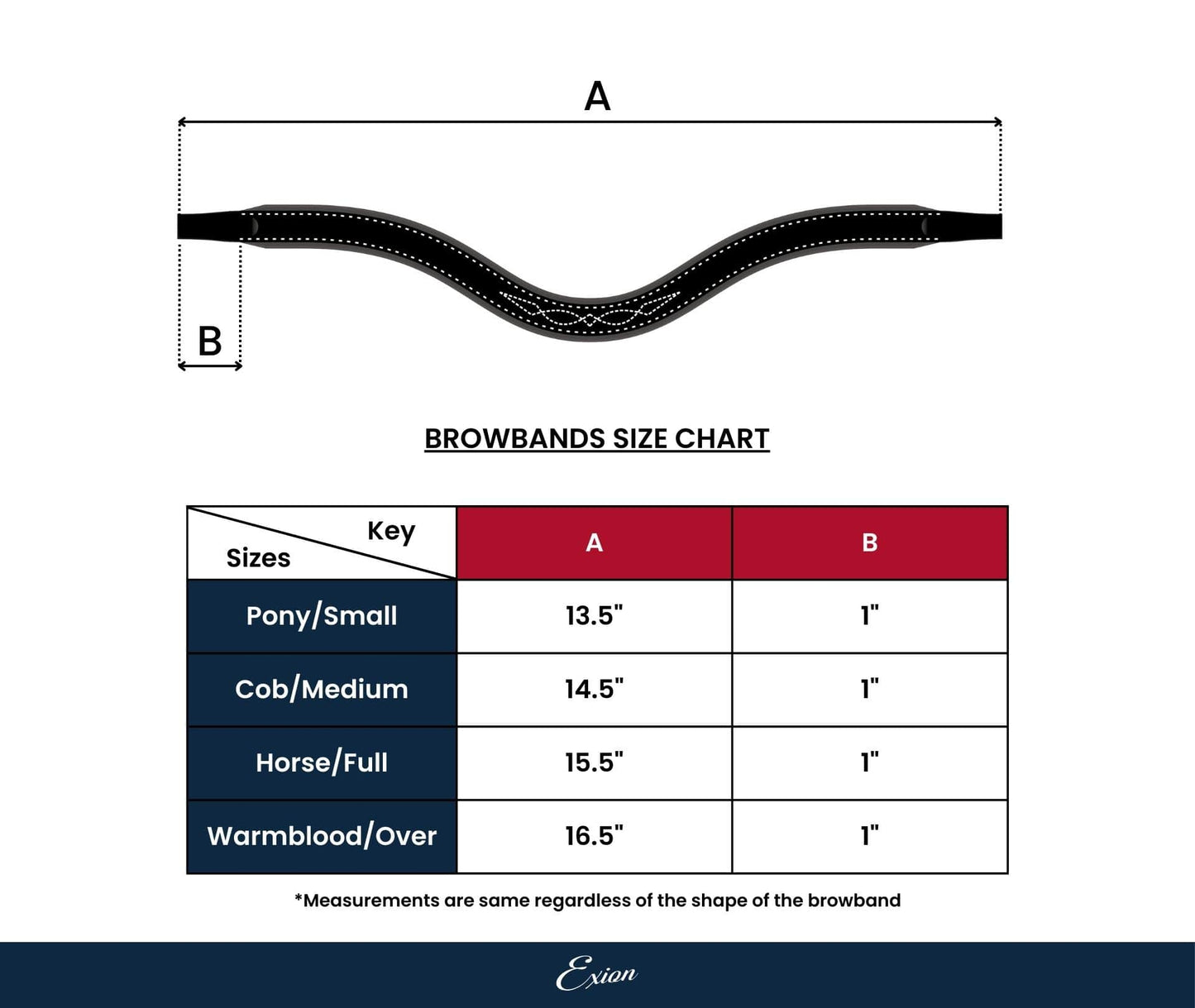 ExionPro Elegant Blue & Clear Crystal Browband