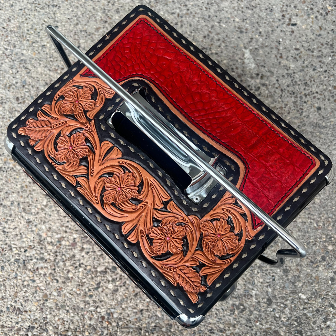 Retro Red Gator Cooler