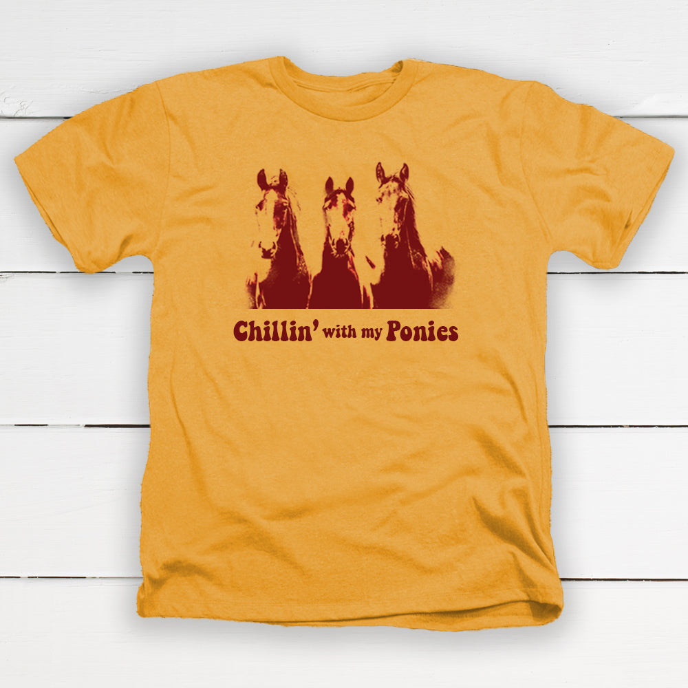 Chillin' With My Ponies Youth T-Shirt