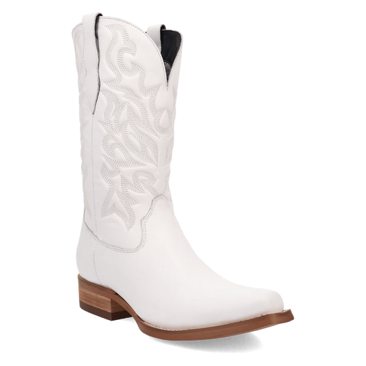 Men's White Boots - Young Blood - By Dingo