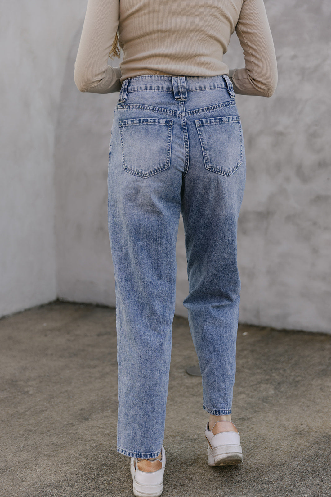 The Brielle Barrel Jean
