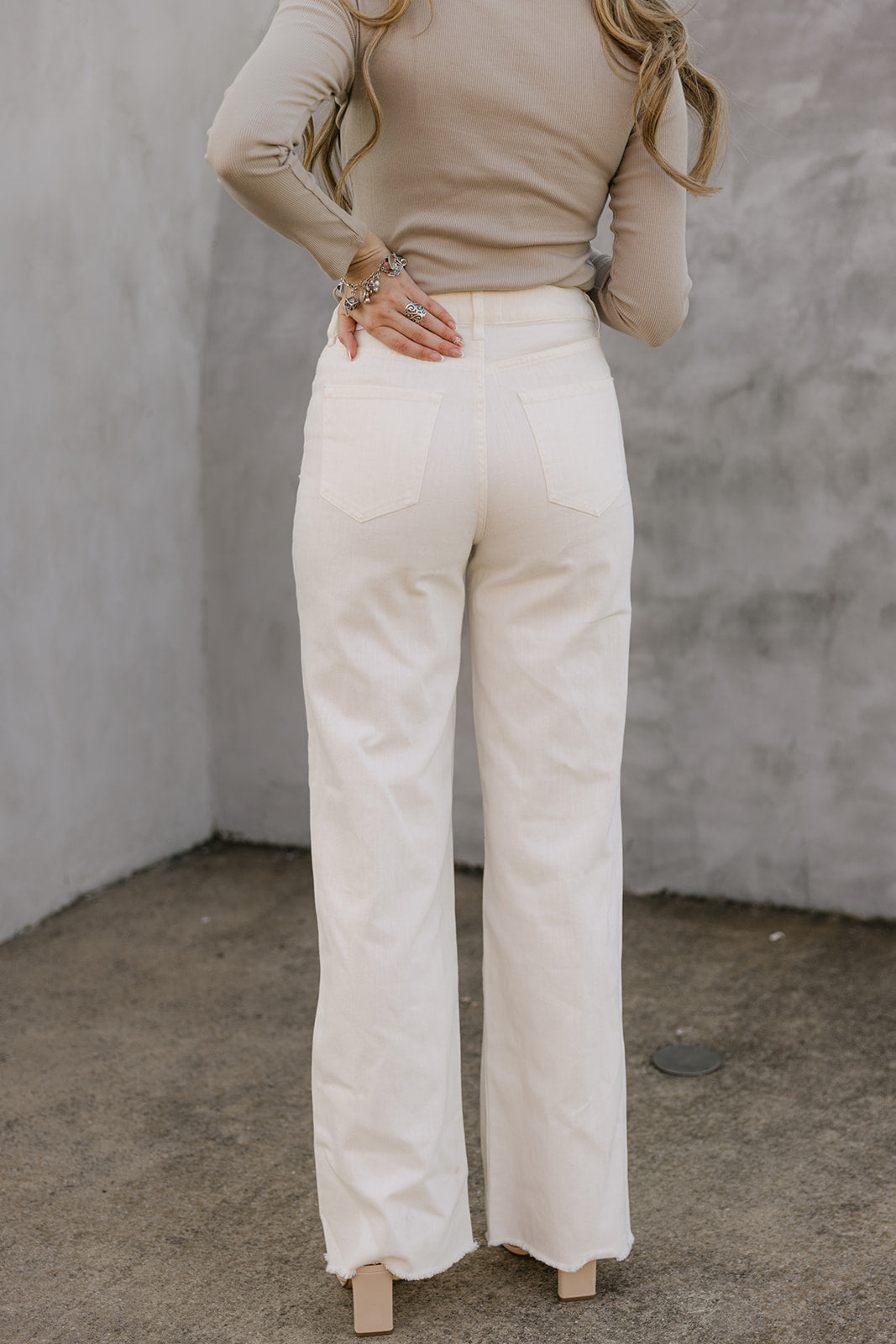 The Jazzy High Rise Wide Leg Jeans