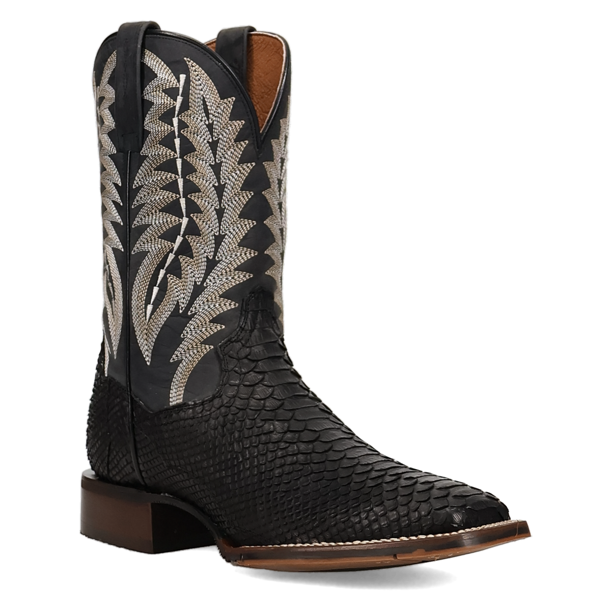 Dan Post Mens Python Boots - Midnight Reign